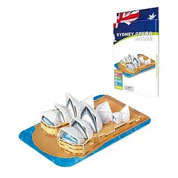 Пазли 3D HS-M 20612 "Sydney Opera House" 30 деталіей, в коробці (6969204271217)
