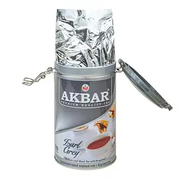 Чай цейлонський Akbar Earl Grey листовий з бергамотом 225 г - мініатюра 3