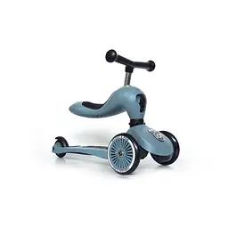 Самокат Scoot and Ride Highwaykick сіро-синій (SR-160629-STEEL) - мініатюра 3