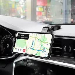 Автомобільний тримач холдер Hoco CA61 Black - мініатюра 7