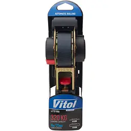 Стяжка вантажу Vitol 25 мм 4 м (VITTD 1968) - мініатюра 5