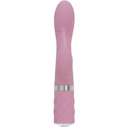 Розкішний вібратор-кролик Pillow Talk - Kinky Pink з кристалом Сваровські - мініатюра 2