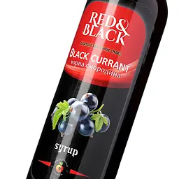 Сироп Red&Black Чорна Смородина 0.7 л - мініатюра 5