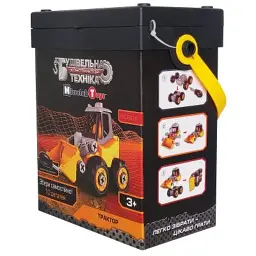 Конструктор Microlab Toys Будівельна техніка — трактор (MT8910) - мініатюра 3