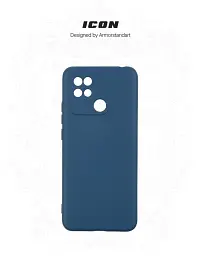 Чохол ArmorStandart ICON для Xiaomi Redmi 10C Camera cover Dark Blue - мініатюра 3