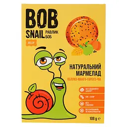 Фруктово-ягодно-овощной мармелад Bob Snail Яблоко-Манго-Тыква-Чиа 108 г