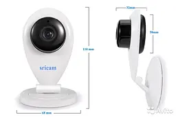 IР камера відеоспостереження Sricam sp009 720p Wi-Fi - мініатюра 6