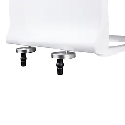 Сидіння для унітаза Qtap (Tern) з мікроліфтом Slim QT99HY2238W, Білий - мініатюра 4