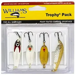 Набір блешень Williams Clinton/W30 Eye Port 4-Pack Multi Color (1102-4-PCWE-ASST)