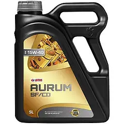 Олива моторна Lotos Aurum SF/CD SAE 15W-40, 5 л (162022)