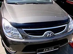 Дефлектор капоту мухобійка для 2008 Hyundai ix55-
