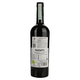 Вино Luca Bosio Passato Barbera d'Alba Organic 15% червоне сухе 0.75 л - мініатюра 2