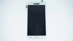 Модуль матриця + тачскрін для Samsung Galaxy J7 2016 J710F, white TFT