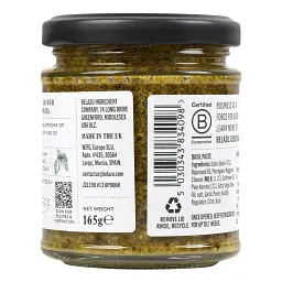 Соус Belazu Pesto Genovese Traditional 165 г - мініатюра 4