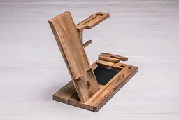 Підставка для смартфона та годинника ecoWalnut 327х150х250 мм