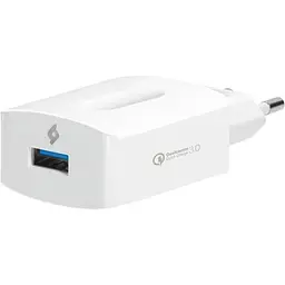 Зарядний пристрій Ttec SpeedCharger QC 3.0 USB 3A 18W White (2SCQC01K)