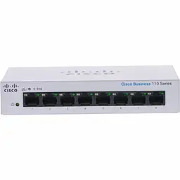 Комутатор мережевий Cisco CBS110-8T-D-EU - мініатюра 2