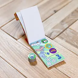 Набір з мініблокнота та запасних наліпок для штампа Melissa & Doug Sticker WOW Улюбленці (SM93208/6075135) - мініатюра 4