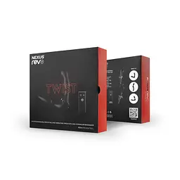Стимулятор простати Nexus Revo Twist, 19.7 см чорний - мініатюра 9