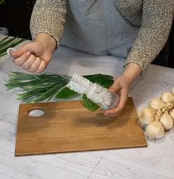 Йоршик щітка для миття пляшок та пляшок з пластиковою ручкою 30.5 см, Kitchen Master Сірий 85840 - мініатюра 5