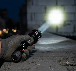 Ліхтарик ручний cb g683 1x26800 battery / Світлодіодний ліхтар на акумуляторі - мініатюра 2