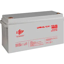 Акумулятор LogicPower GEL 12V/150Ah/1800Wh [4155] [109887]