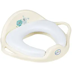 Накладка дитяча на сидіння унітазу Tega Baby Dog&Cat soft yellow