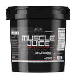 Гейнер Muscle Juice Revolution 2600, 5 кг Банан Ultimate Nutrition fit0016892