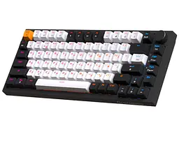 Механічна ігрова клавіатура GamePro MK-160 Red Switch Hot-Swap RGB Black-White - мініатюра 2