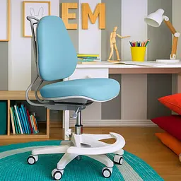 Дитяче крісло Evo-Kids Mio Ergo Lite Blue (Y-507 Lite KBL) - мініатюра 4