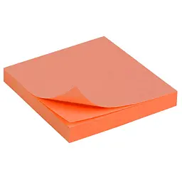Папір для нотаток самоклеючий DSCN0620Orange 100 шт, 76х76 мм