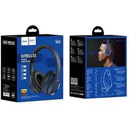Навушники Bluetooth Hoco Journey Hi-Res W28 чорні - мініатюра 6