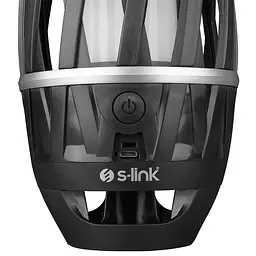 Ліхтар аккумуляторный S-link SL-F807 34 Leds 1200mAh USB Rechargeable Flame Effect Decorative Чорний - мініатюра 3