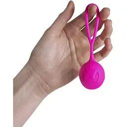 Вагінальні кульки Adrien Lastic Geisha Lastic Balls Mía Magenta (L) діаметр 4 см 42 г - мініатюра 3