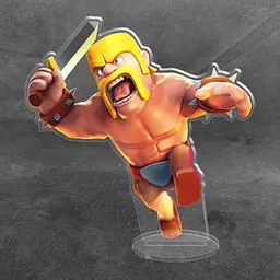 Акрилова колекційна фігурка Clash of Clans, Clash Royale Персонаж Варвар 1 15 см