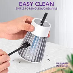 Лампа від комарів Mosquito Killing Lamp YG-002, сіра, 5 Вт, світильник з акумулятором - мініатюра 8
