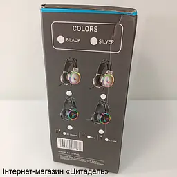 Навушники ігрові G607 USB з мікрофоном/регулюванням гучності та RGB підсвічуванням - мініатюра 9