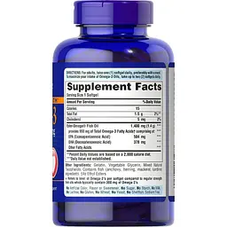 Омега-3 риб'ячий жир Puritan's Pride Omega-3 Fish Oil 1400 мг/950 мг 120 капсул (PTP-16128) - мініатюра 2