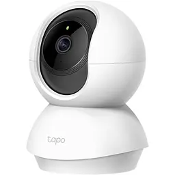 IP камера TP-Link Tapo C210, White, 3 Мп (2304x1296/15 fps), 1/2.8" CMOS, H.264, f/2.4, f=3.83 мм, Wi-Fi (2.4 GHz), кут огляду до 360°/ 114° по горизонталі/вер нм до 9 м