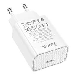 МЗП Hoco C143A Benefit PD20W (1USB-C) White - мініатюра 6