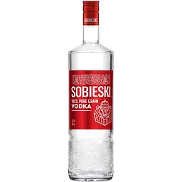 Горілка Sobieski Premium 40% 1 л (4770053222228) - мініатюра 2