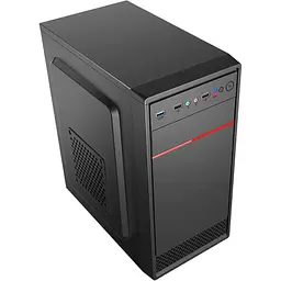 Корпус Casecom GN-1714 500W Black (GN-1714-500) [134595] - мініатюра 3