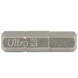 Біти HEX 6×25мм ¼" 10шт S2 (блістер) ULTRA (4015012) - мініатюра 3