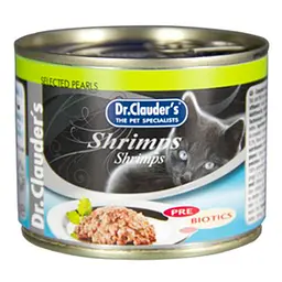Консерви для котів Dr.Clauder's Selected Pearls Shrimps з креветками 200 г