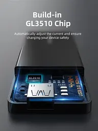 Концентратор Cabletime USB - 4 Port USB 3.0, 5Gbps, 0.15 m (CB01B) - мініатюра 4