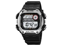 Чоловічий наручний годинник 2126SIBK Silver-Black Skmei acs0030249 - мініатюра 2