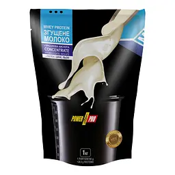 Концентрат сироваткового білка Згущене молоко Power Pro (Whey Protein) — 1000 г (порошок)