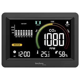 Метеостанція Technoline WL1028 Black (WL1028), Чорний - мініатюра 6