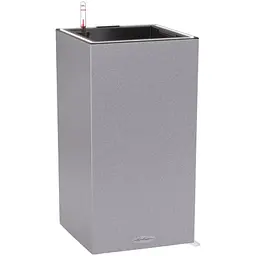 Вазон Lechuza Canto Stone 30 high LED сірий камінь (13610)