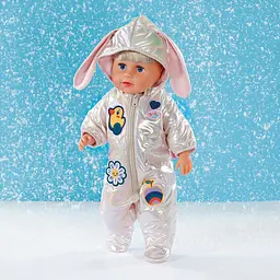 Одяг для ляльки Baby Born Комбінезон Зайчика 43 см (838174) - мініатюра 6